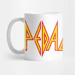 PedalHead Distressed Pyromania Cycling Graphic Mug